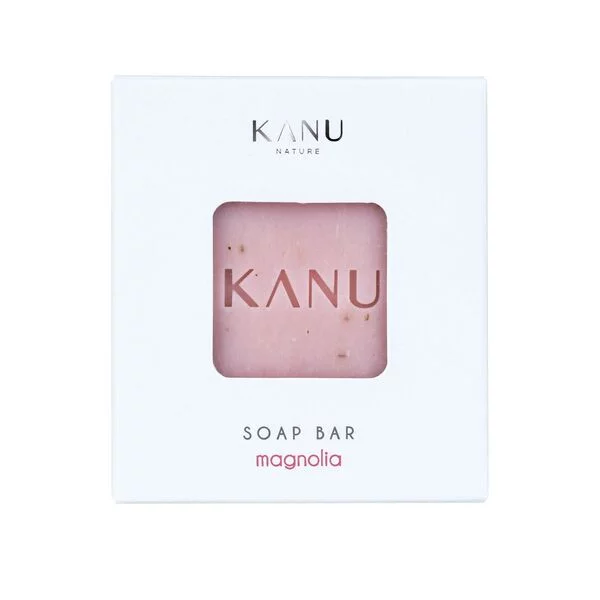 Kanu Nature, wegańskie mydło w kostce, magnolia, 75g