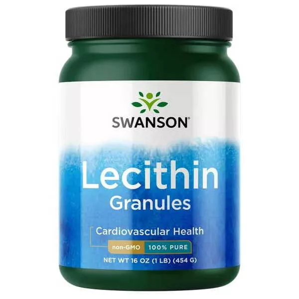 Swanson 100% Lecytyna granulki 454g