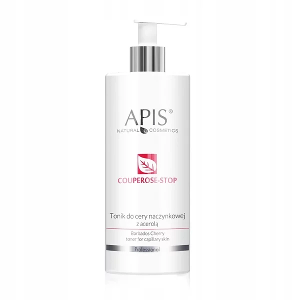 Apis Couperose Stop, tonik do cery naczynkowej z Acerolą, 300ml