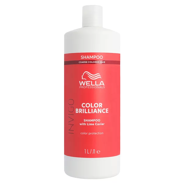 Wella INVIGO Color Brilliance, szampon do włosów grubych, 1000ml