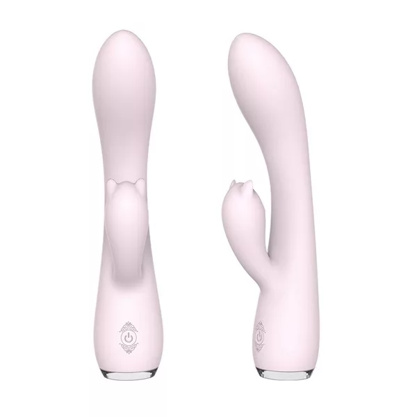 S-Hande Fanny wibrator podświetlany z 9 trybami wibracji w kształcie królika Light Pink