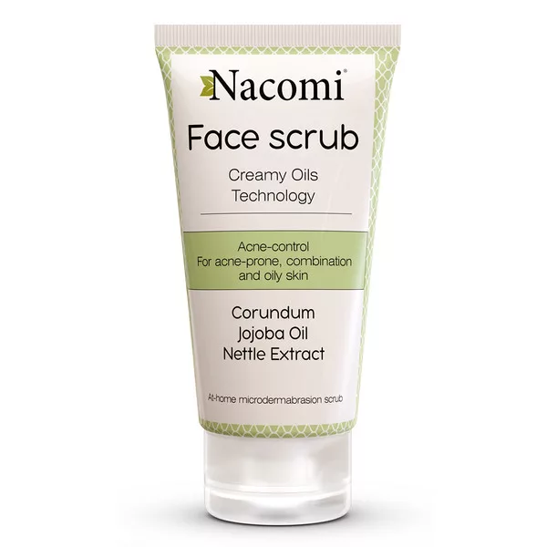 Nacomi, Peeling do twarzy przeciwtrądzikowy, 85 ml