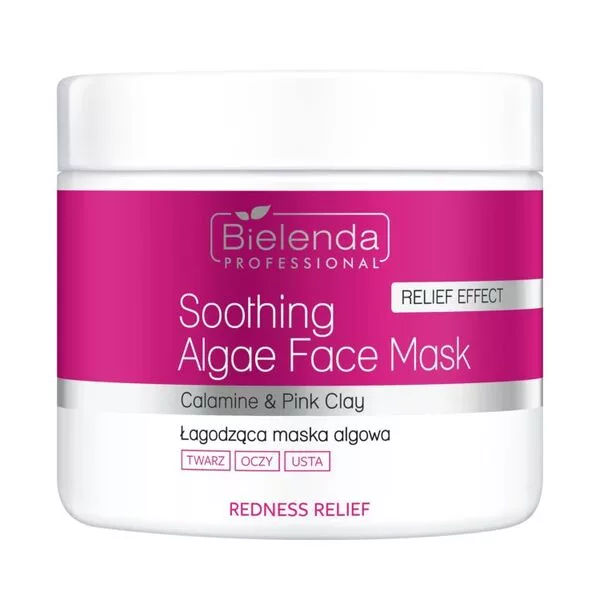 Bielenda Professional Redness Relief, łagodząca maska algowa do twarzy, 160g