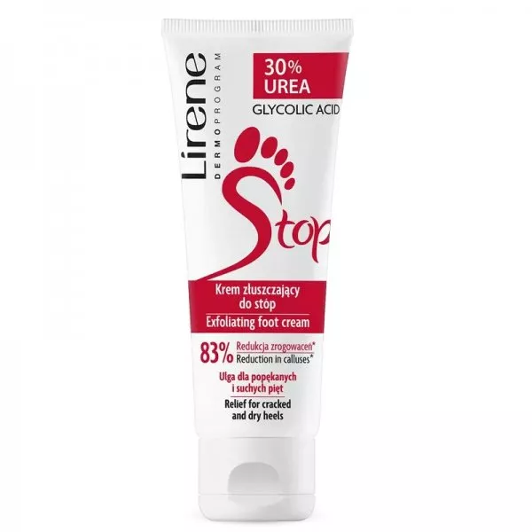 Lirene Krem złuszczający do stóp 75ml