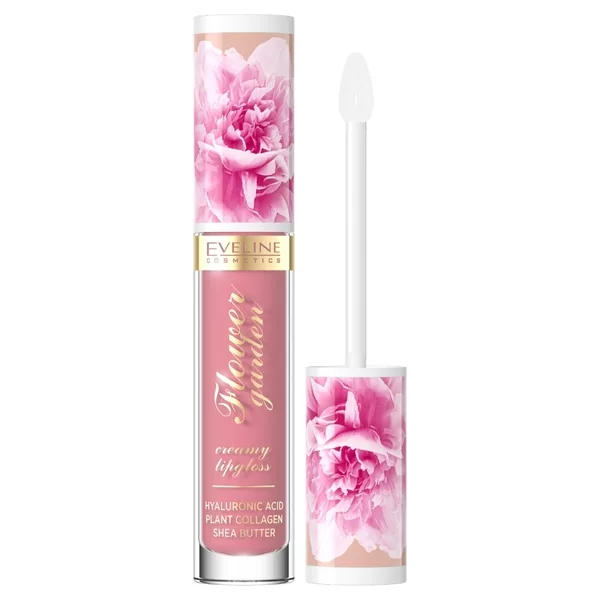 Eveline Flower garden, błyszczyk do ust, nr 01, 4,5ml