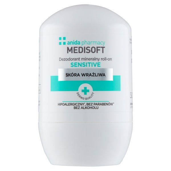 Anida Medisoft Sensitive dezodorant mineralny roll-on 50ml (W)