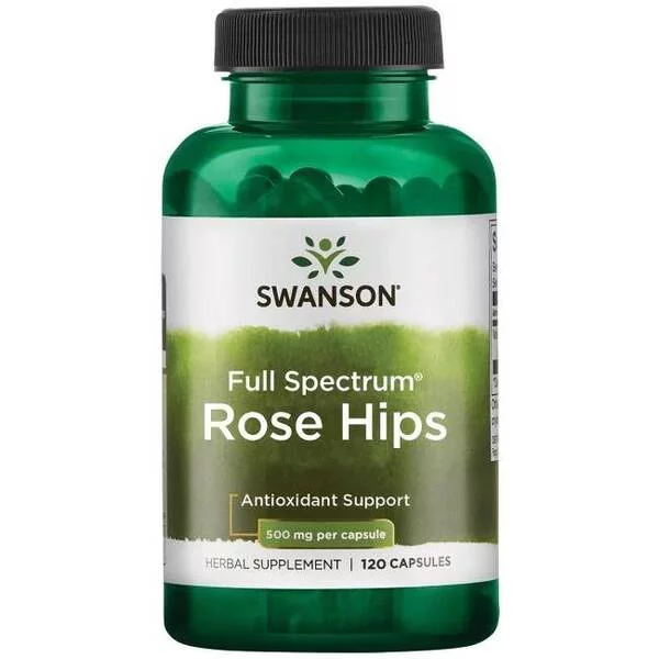 Swanson Dzika Róża 500mg 120 kaps