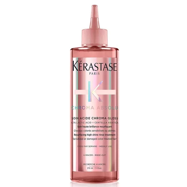 Kerastase Chroma Absolu Gloss, kwasowa pielęgnacja nabłyszczająca do włosów koloryzowanych, 210ml