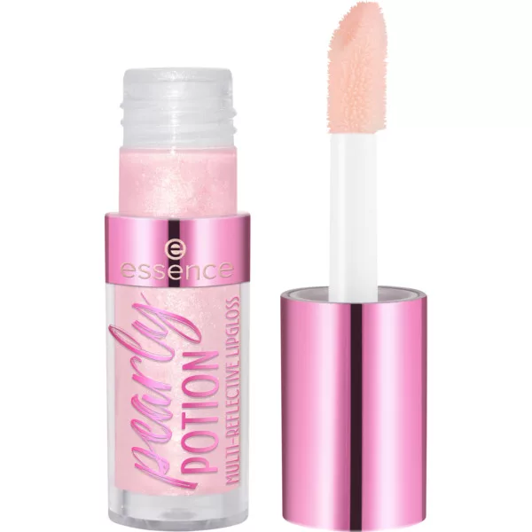Essence Pearly Potion Multi-Reflective Lipgloss, błyszczyk do ust, 01 Golden Peach, 2.5ml