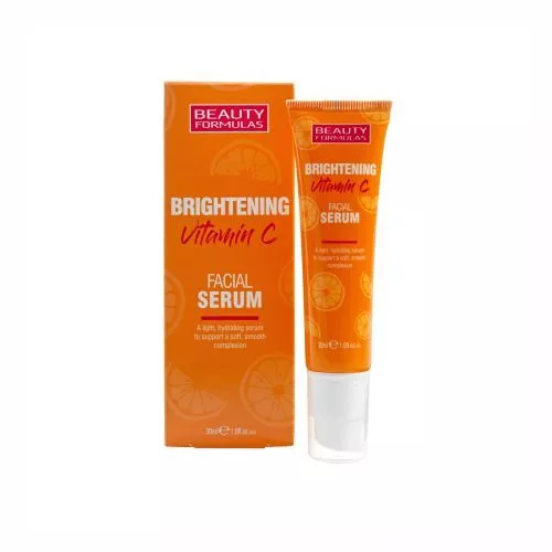 Beauty Formulas Brightening Vitamin C rozjaśniające serum do twarzy z witaminą C 30ml