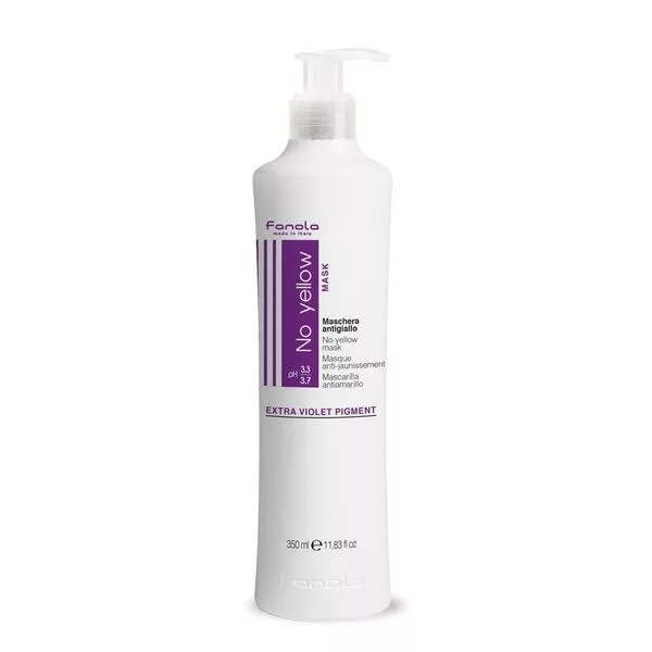 Fanola No Yellow, maska ochładzająca odcień blond, 350ml