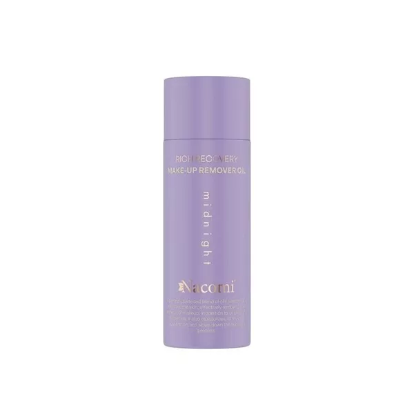 Nacomi Rich recovery, olejek do zmywania makijażu, midnight, 100ml