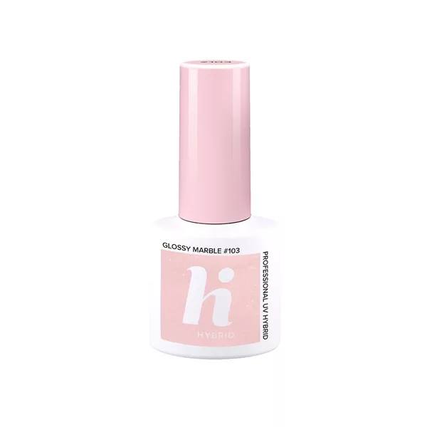 hi hybrid, lakier hybrydowy, 5ml, #103 Glossy Marble