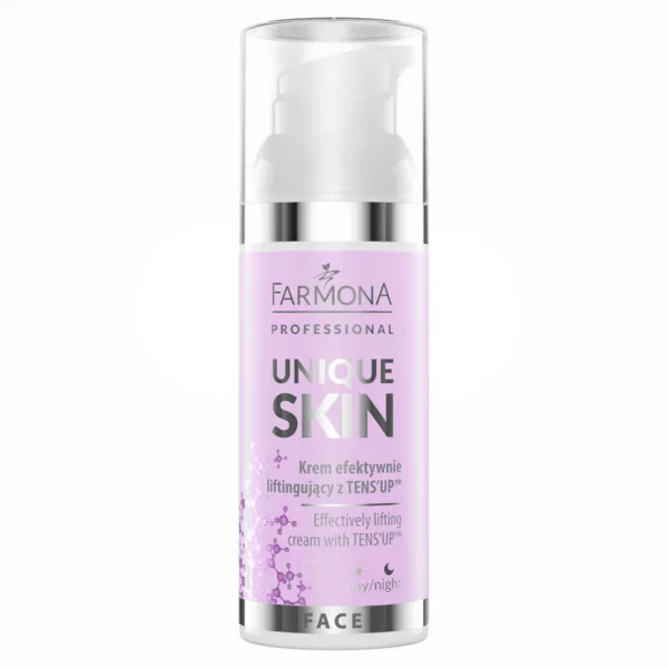 Farmona Professional Unique Skin, krem efektywnie liftingujący z TensUp, 50ml