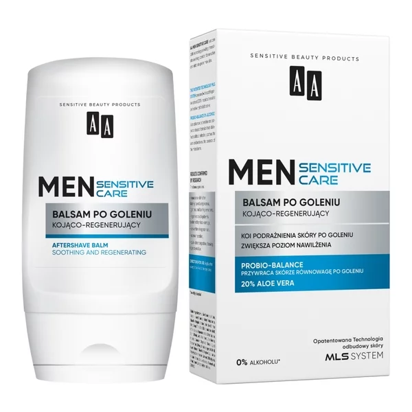 AA Men Sensitive balsam po goleniu kojąco-regenerujący 100ml