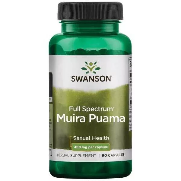 Swanson FS Muira Puama 400mg 90 kaps
