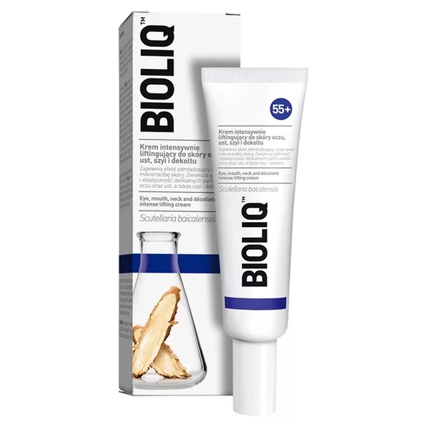 Bioliq 55+ krem intensywnie liftingujący do skóry oczu, ust, szyi i dekoltu 30ml