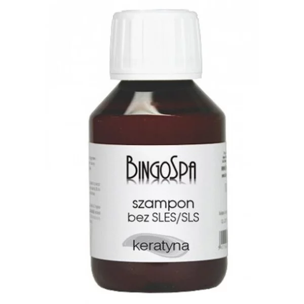 BingoSpa Szampon bez SLES/SLS skrzyp polny i keratyna 100ml