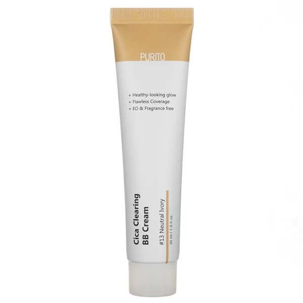 Purito Cica Clearing BB Cream regenerujący krem BB z wąkrotą azjatycką #13 Neutral Ivory 30ml