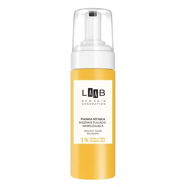 AA LAAB Tetra-C Yuzu pianka do mycia twarzy nawilżająco-rozświetlająca 150ml
