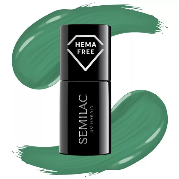 Semilac lakier hybrydowy 588 Fresh Green, 7ml