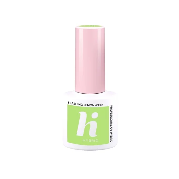 hi hybrid, lakier hybrydowy, 5ml, #330 Flashing Lemon