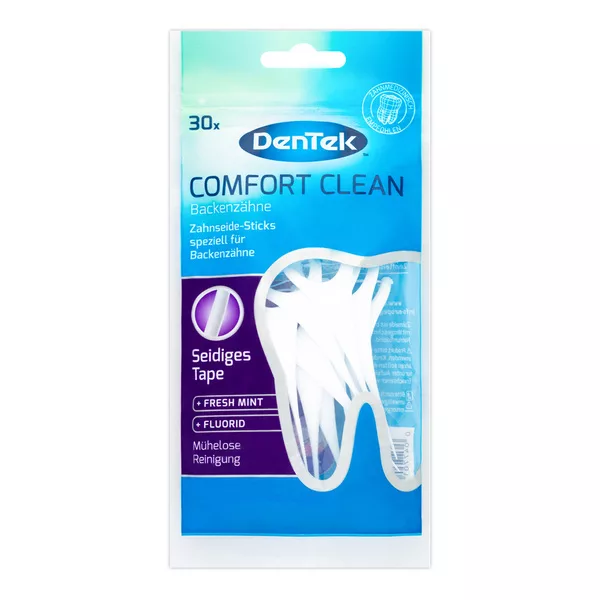 Dentek, niciowykałaczki Comfort Clean, 30szt.