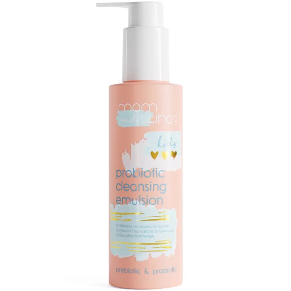 Mom and Who, emulsja do mycia twarzy pre i probiotyczna, 150ml