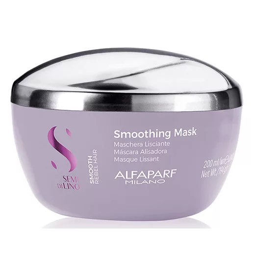Alfaparf Milano Semi di Lino Smooth, maska dyscyplinująca, 200ml