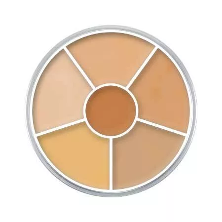 Kryolan, Dermacolor Camouflage Rainbow Set, paleta kamuflaży, 40g, odcień 03