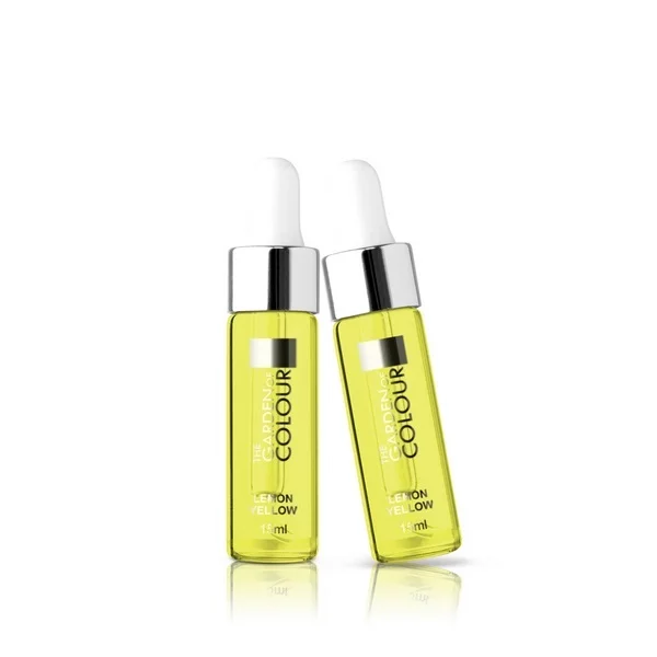 Silcare The Garden of Colour Regenerating Cuticle and Nail Oil oliwka do paznokci z pipetą Lemon Yellow 15ml
