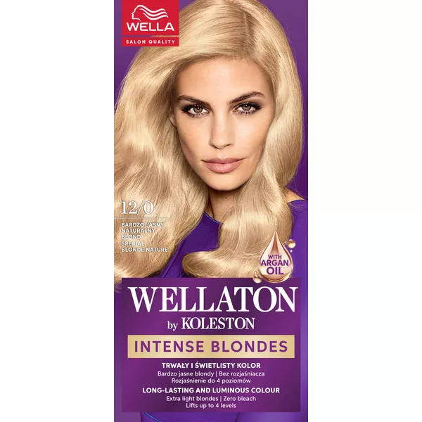Wella Wellaton by Koleston, farba do włosów, Bardzo Jasny Naturalny Blond, 12/0, 100ml