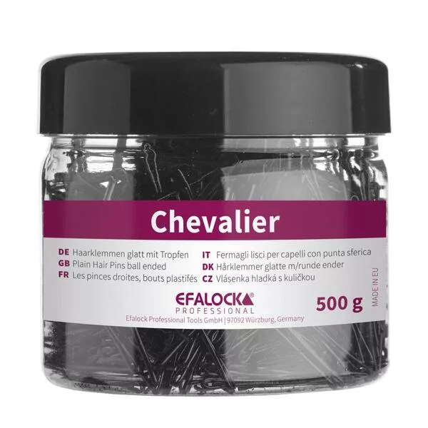 Efalock Chevalier, wsuwki do włosów, 5cm, 500g, złoty