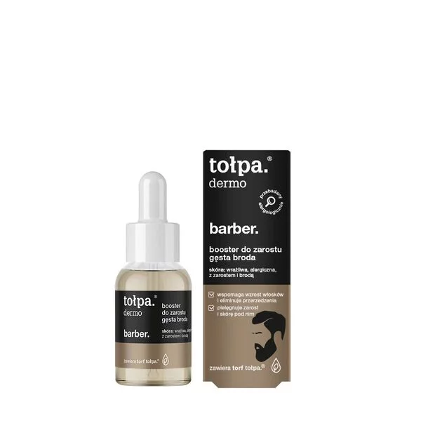 Tołpa Dermo Barber, gęsta broda booster do zarostu, 30ml