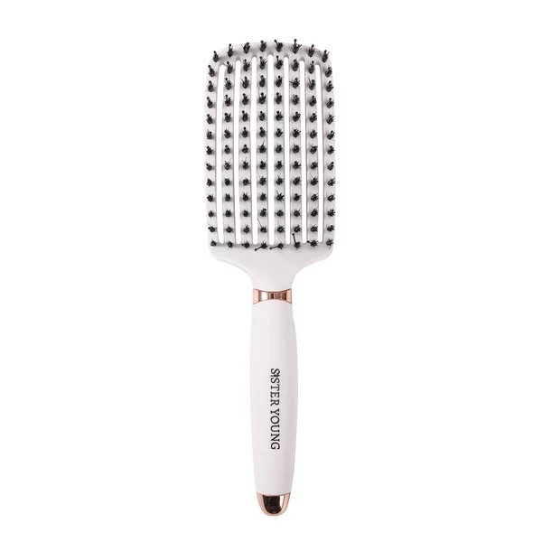 Sister Young Ovia Hair Brush szczotka do włosów z włosiem dzika Nude