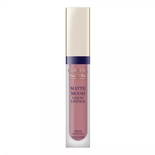 Claresa Matte Mood Liquid Lipstick matowa pomadka w płynie 01 Joyful 7ml