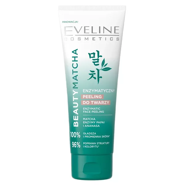 Eveline Cosmetics Beauty Matcha enzymatyczny peeling do twarzy 75ml