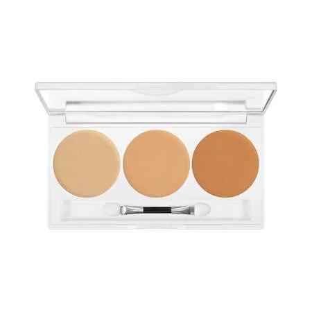 Kryolan Dermacolor Camouflage Creme, paleta 3 kamuflaży, 10g, DC 1
