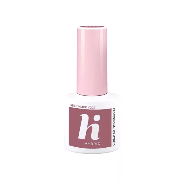 hi hybrid, lakier hybrydowy, 5ml, #227 Deep Nude