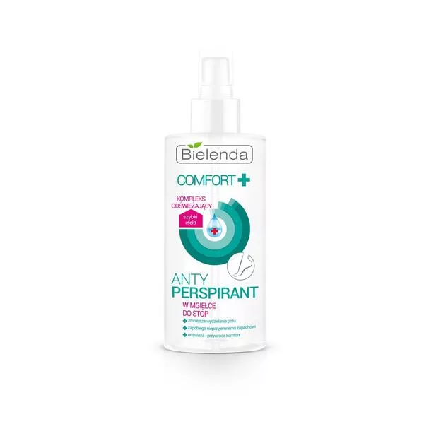 Bielenda Comfort Antyperspirant - Mgiełka Do Stóp, 150ml