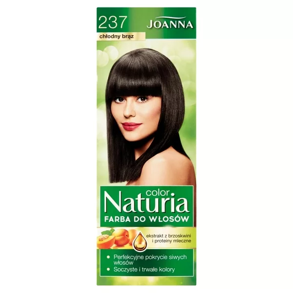 Joanna Naturia Color Farba do włosów chłodny brąz 237