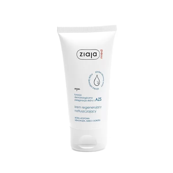 Ziaja Med Kuracja dermatologiczna-skóra z AZS, krem regenerujący natłuszczający, 50ml