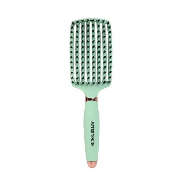 Sister Young Ovia Hair Brush szczotka do włosów z włosiem dzika Fresh Mint