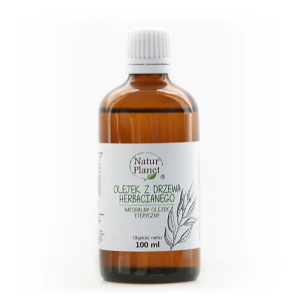 NaturPlanet, eteryczny olejek z drzewa herbacianego 100%, 100ml