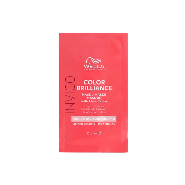 Wella INVIGO Color Brilliance, maska do włosów cienkich i normalnych, 15ml
