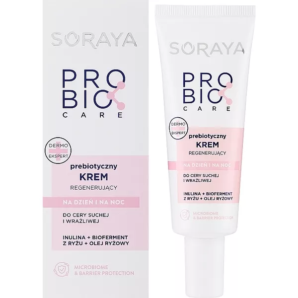 Soraya Probio Care, prebiotyczny krem do cery suchej i wrażliwej, 50ml