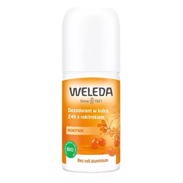 Weleda Dezodorant w kulce 24h z rokitnikiem 50ml (U)