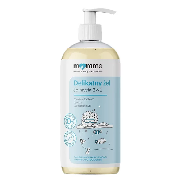 MomMe Delikatny żel do mycia dla dzieci 2w1 400ml