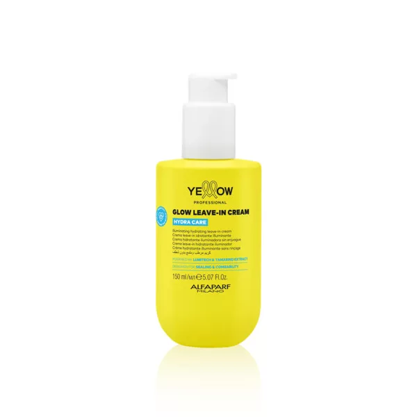 Yellow Professional Hydra Care, rozświetlający krem ??nawilżający bez spłukiwania do wszystkich rodzajów włosów, 150ml
