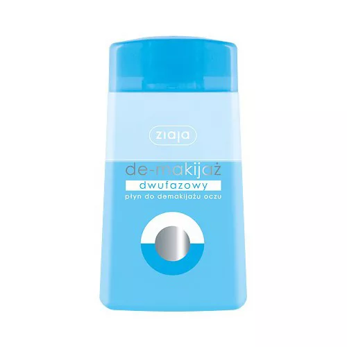 Ziaja Demakijaż, dwufazowy płyn do demakijażu oczu, 120ml